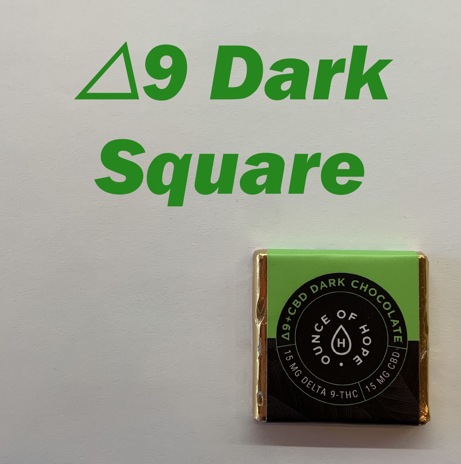Delta 9 Dark Chocolate / Square